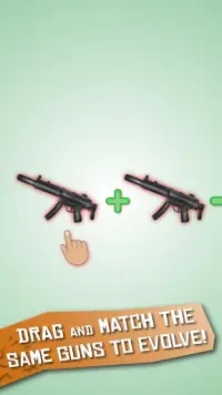 Merged Guns Incremental Game  Merge Guns to EVOLVE Screen Shot 0