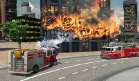 Firefighter truck sim 2016 Screen Shot 13