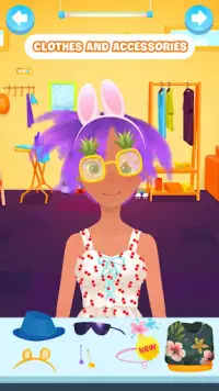 Salón de belleza de cabello : juegos de chicas Screen Shot 2