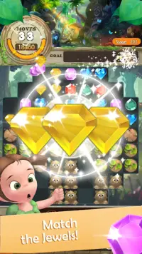 Jewel Fairyland : Match 3 Puzzle Game Screen Shot 3