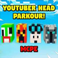 YouTuber Head Parkour! for Minecraft PE