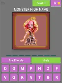 Monster High Dolls - Character Quiz Screen Shot 8