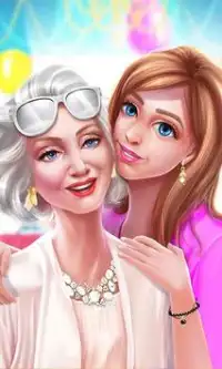 Granny Makeover! Fashion Salon Screen Shot 0