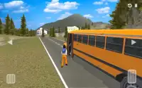 Kids Bus : High School Transport Driving Game 3D Screen Shot 0