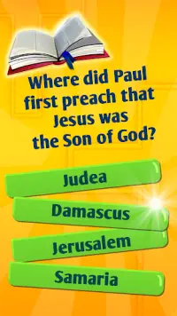 คัมภีร์ไบเบิลเกมตอบคำถาม Screen Shot 3
