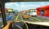 verrückt Trucker Rennfahrer Spiel 2018 Screen Shot 1