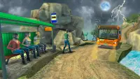 Offroad Bus Simulator Bus Game Screen Shot 2