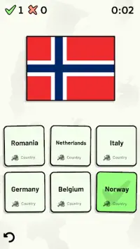 Countries of Europe Quiz - Maps, Capitals, Flags Screen Shot 1