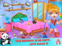 Keep Your House Clean - Girls Home Cleanup Game Screen Shot 2