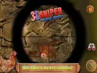 3D Sniper Chicken Shooter Screen Shot 6