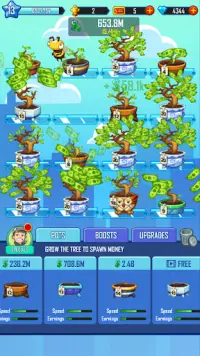 Merge Money - I Made Money Grow On Trees Screen Shot 2