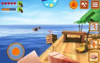 Multi Raft Survival 3D : เกมเอาชีวิตรอดบนเกาะ Screen Shot 2