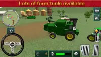Farmer Harvest Simulator 3D - Tractor Hauling Screen Shot 0