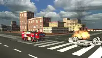 Fire Truck Emergency Rescue Screen Shot 1