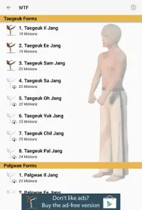 Taekwondo Forms (Sponsored) Screen Shot 8