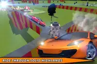 Racing Car Stunts On Impossible Tracks Tricky Path Screen Shot 0