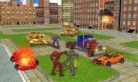 Angry Robot Bull Attack:Robot Fighting Bull Games Screen Shot 4