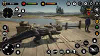 Animal Crocodile Attack Sim Screen Shot 1