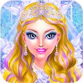सर्दी राजकुमारी सुंदर लड़की: मेकअप सैलून खेल