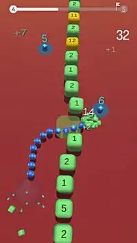 Snake Balls vs Blocks 3D Screen Shot 3