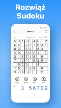 Sudoku - łamigłówka Screen Shot 0