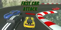 Fast 3D Car Attack Screen Shot 0