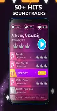 V-Pop Line Dance Music & Magic Dancing Tap 2019 Screen Shot 1