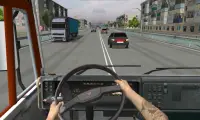 Traffic Hard Truck Simulator Screen Shot 2