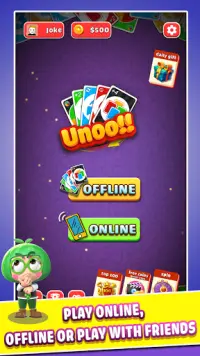 Uno Card Game - Card Party Screen Shot 1