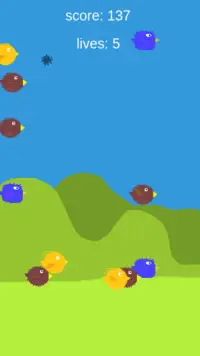 Crazy Birds Shooting Screen Shot 0