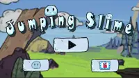 Jumping Slime 2D Platform Game Screen Shot 0