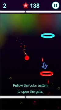 Rings Swap - Neon Dunk Adventure Screen Shot 0