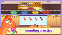 Dino School Kids Math Game Addition Subtraction Screen Shot 3