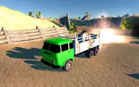 Masa depan kargo truk Drive Simulator 2018 Screen Shot 6