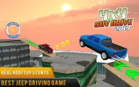 Offroad Jeep Truck Driving: Jeep Racing Games 2019 Screen Shot 4