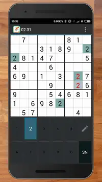 Easy Sudoku Brain puzzle Game Screen Shot 0