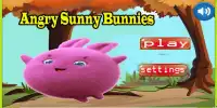 angry sunny bunnies Screen Shot 0