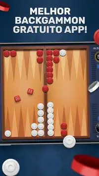 Backgammon Go online: jogo de tabuleiro grátis Screen Shot 3