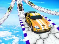 Balap Mengemudi Mobil Ekstrim: GT Car Stunt Simula Screen Shot 4