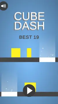 Cube Dash: Küp İtme Oyunları 2020 Screen Shot 0