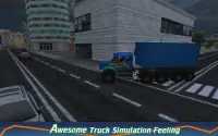 Город грузовик водитель 2016 Screen Shot 7