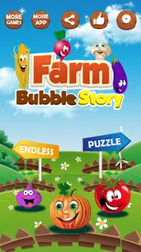 Garden Bubble Story Screen Shot 1