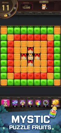Fruits Blast: Puzzle Game Screen Shot 1