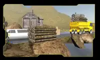 Mountain Cargo Truck Driver Screen Shot 0