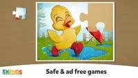 Animal puzzle games for kids Screen Shot 2