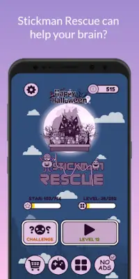 Stickman Rescue - Salvar Pessoas Sim Screen Shot 1