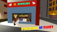 Stickman Jewel Thief Simulator game Screen Shot 1