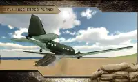 Cargo Fly Over Airplane 3D Screen Shot 5