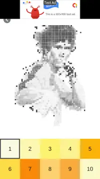 Bruce Lee My Hero - Pixel Art Screen Shot 3