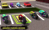 Futuristic Sci Fi Bike Parking - Bike Parking Game Screen Shot 1